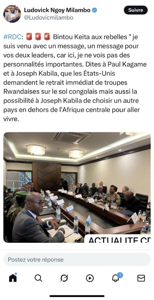 Aucune preuve ne confirme que Bintou Keita a tenu de tels propos lors de sa rencontre avec l’AFC/M23 à Goma 2 unnamed28429 26331717959067066450